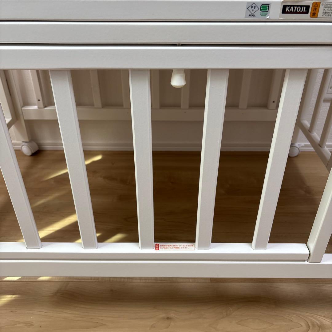 カトージ KATOJI ミニベビーベッド　（折り畳み）