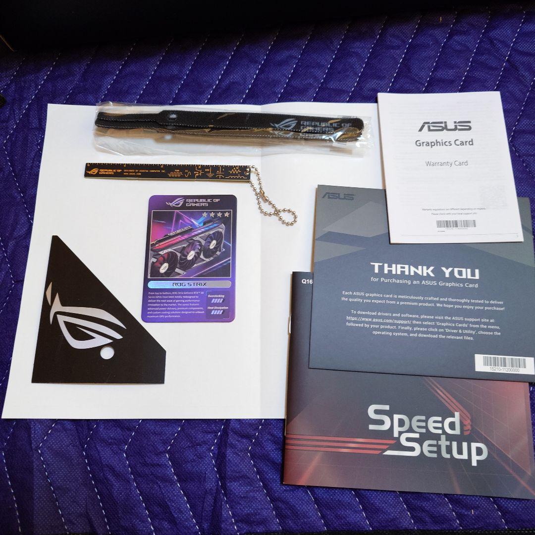 グラフィックボード・グラボ・ビデオカード ASUS ROG STRIX RTX3080 10GB