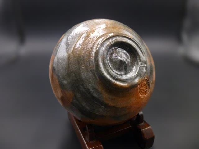 楽吉左衛門　七代　長入　赤茶碗／銘「月桂」／裏千家八代　又玄斎一燈極め箱