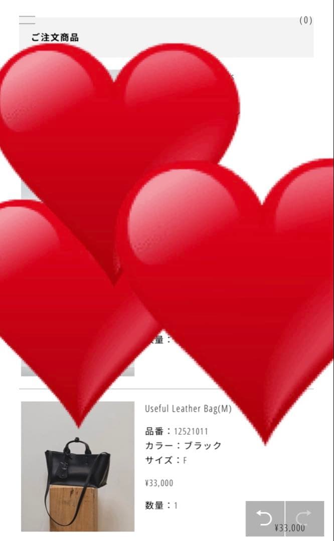 【新品】todayful Useful Leather Bag(M)