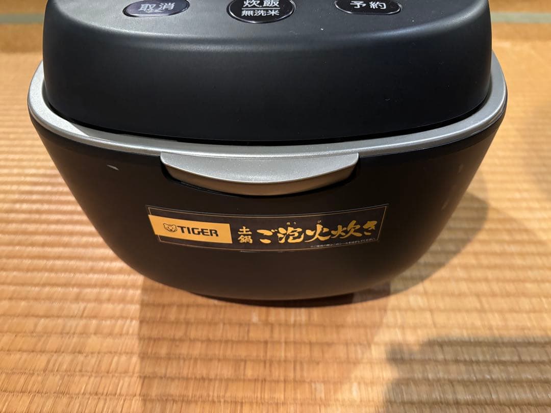 【ジャンク・部品取り】タイガー 炊飯器 JPL-S100-KT 展示用モック