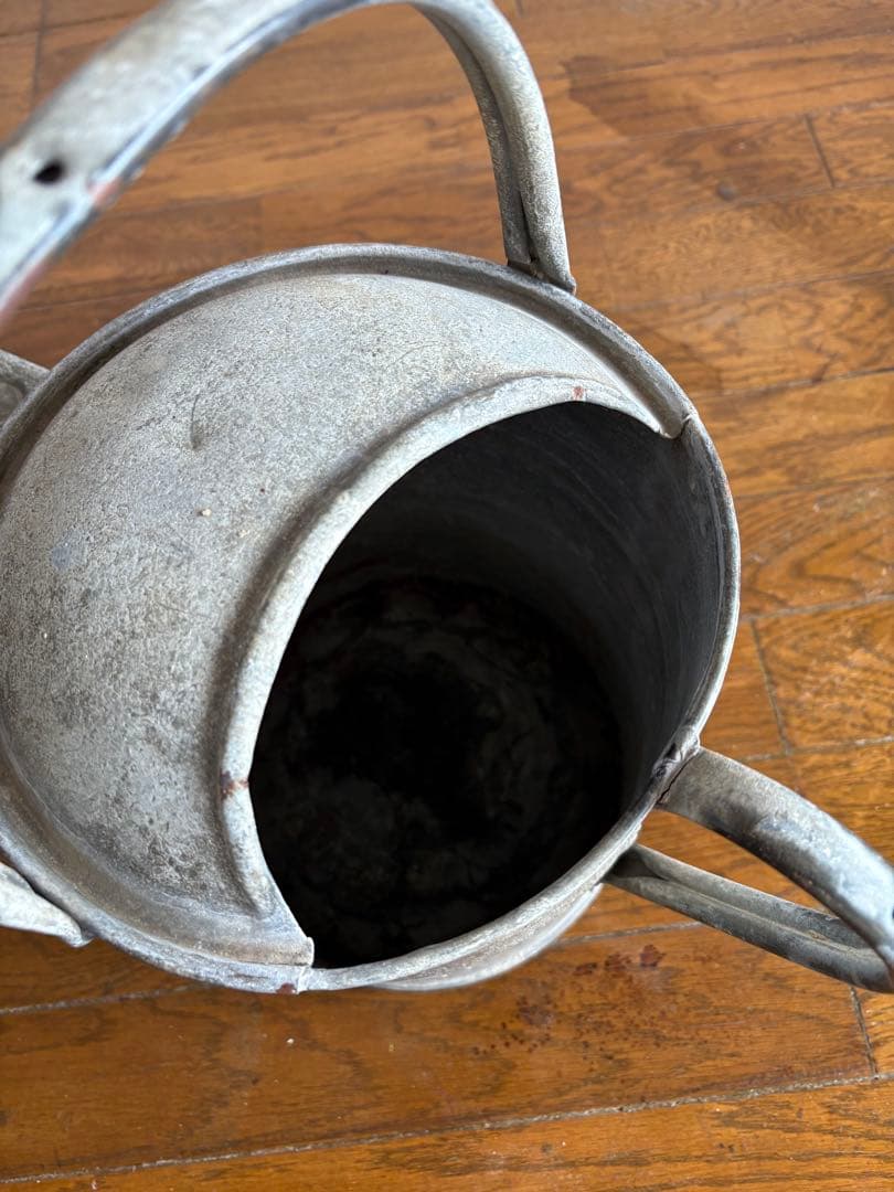 ビンテージ　じょうろ　アンティーク雑貨