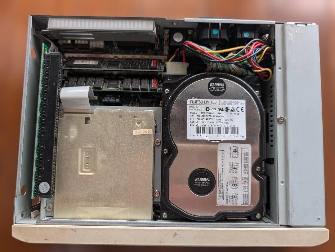 BUFFALO製 超小型 DOS/Vパソコン Windows 98 実働