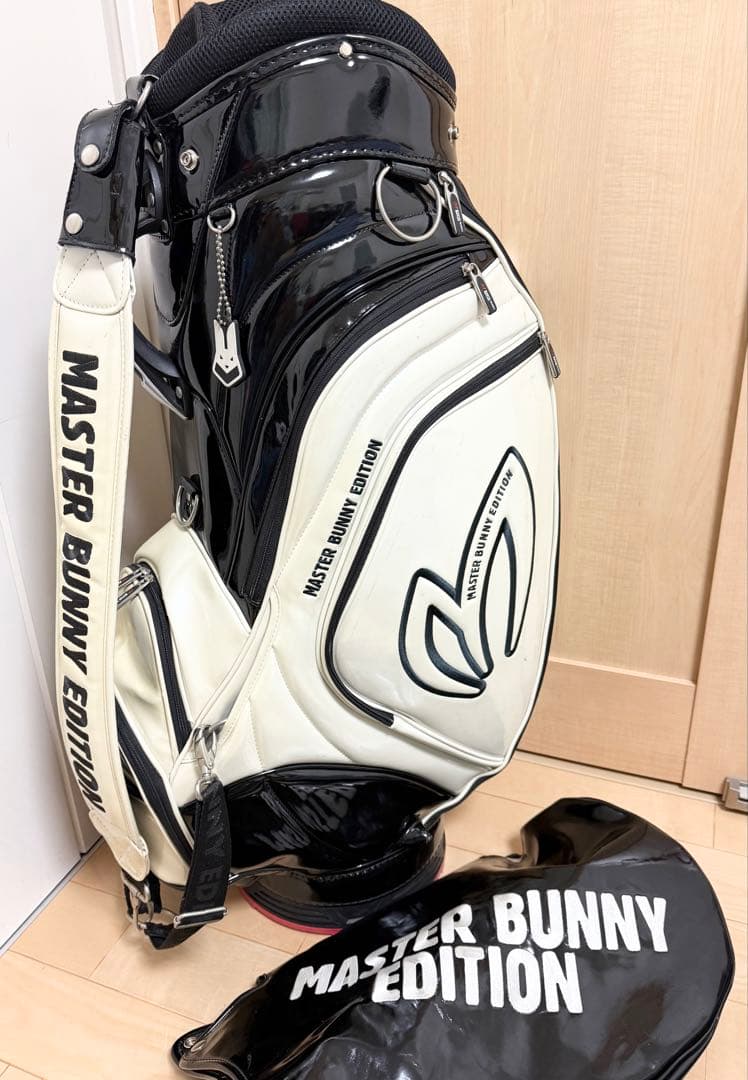 完売★マスターバニー★キャディバッグ★ゴルフ★パーリーゲイツ★ゴルフバッグ★白