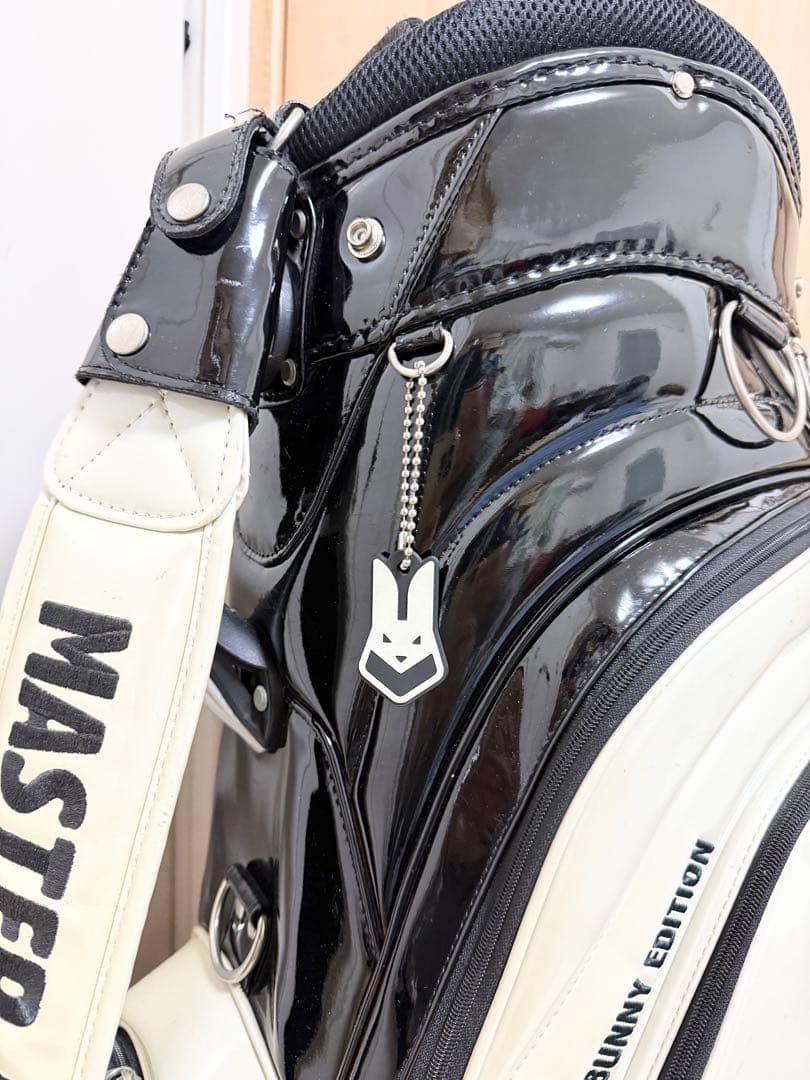 完売★マスターバニー★キャディバッグ★ゴルフ★パーリーゲイツ★ゴルフバッグ★白