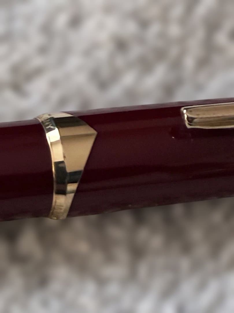 ◾️ボルドー 極美品◾️ モンブラン ◾️ ハンマートリガー式 ボールペン◾️希少品◾️