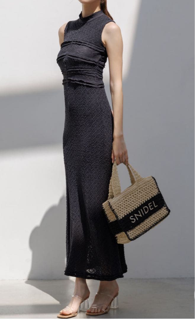 今季 snidel スナイデル バリエミュール　L