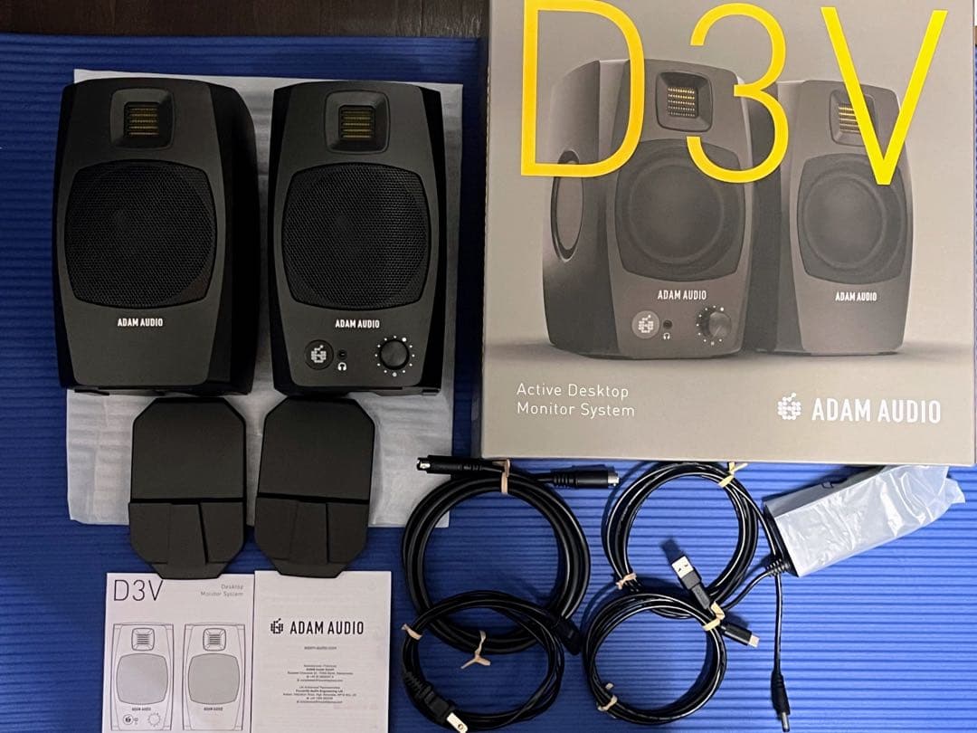 【ほぼ新品です】ADAM AUDIO D3V 黒