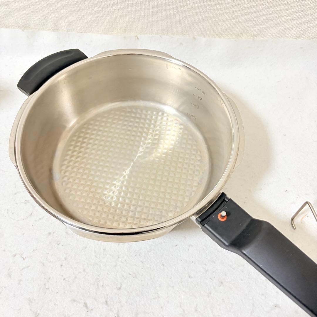 Fissler圧力鍋4.5L＋2.5Lセット コンフォート ステンレス