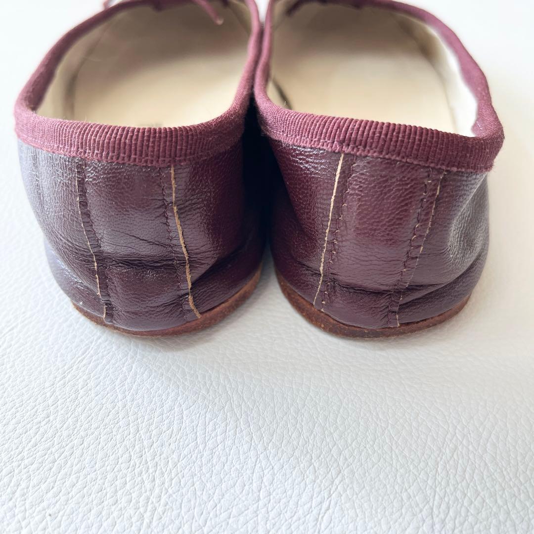 ▼ポルセリ×A.P.C アーペーセー【36】フラット バレエシューズ パンプス