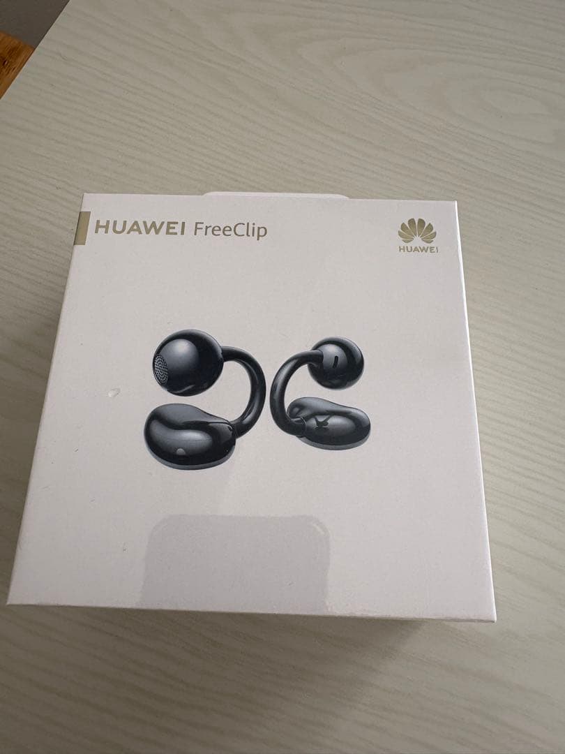 【未開封品】HUAWEI FreeClip ワイヤレスイヤホン ブラック