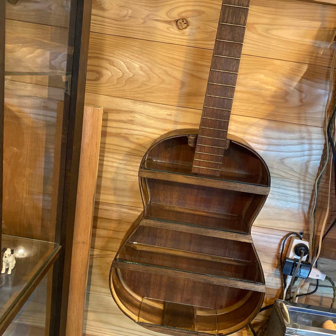 ギターリメイク　飾り棚