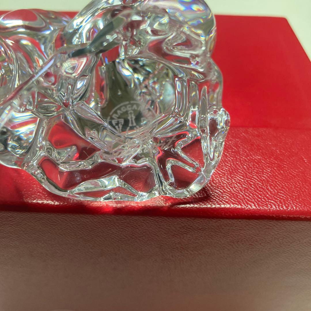 Baccarat バカラ ニワトリ 置物 干支 オブジェ フィギュリン