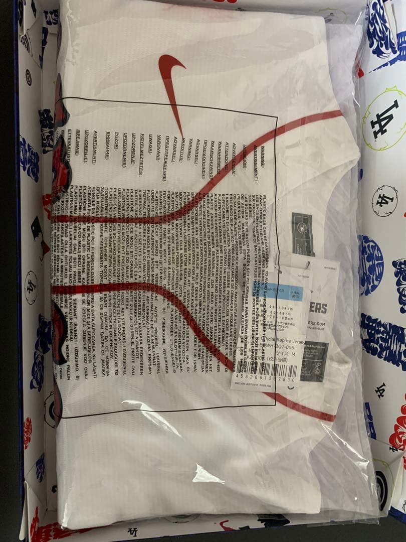 吉田正尚　ニューヨークメッツ　ナイキ　MLB レプリカユニフォーム　おまけ付❗️M