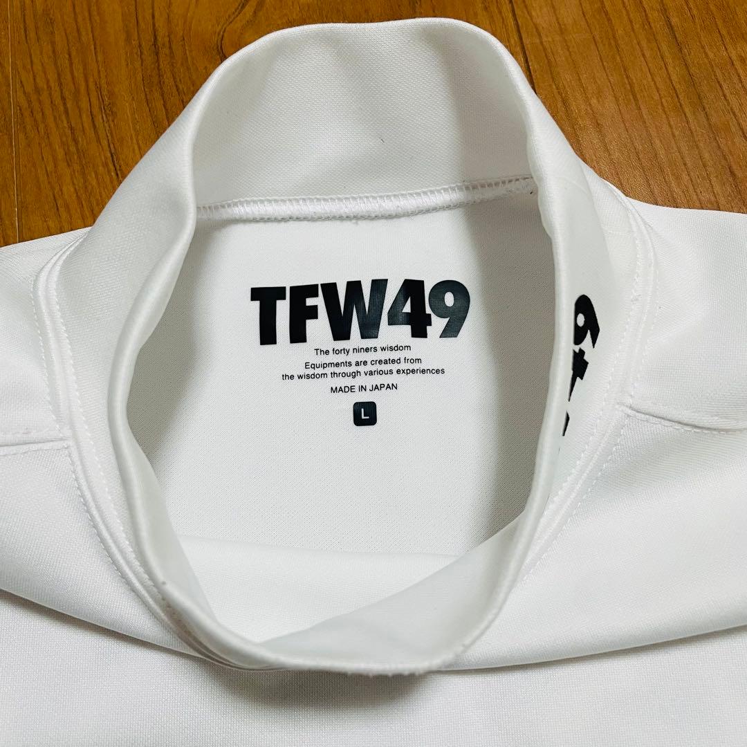 TFW49 モックネック　ロングTシャツ L junhashimoto ゴルフ