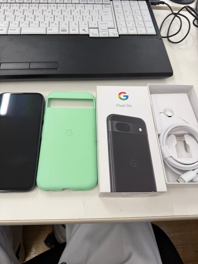 k*i様 Google Pixel 8a ブラック ケース付き
