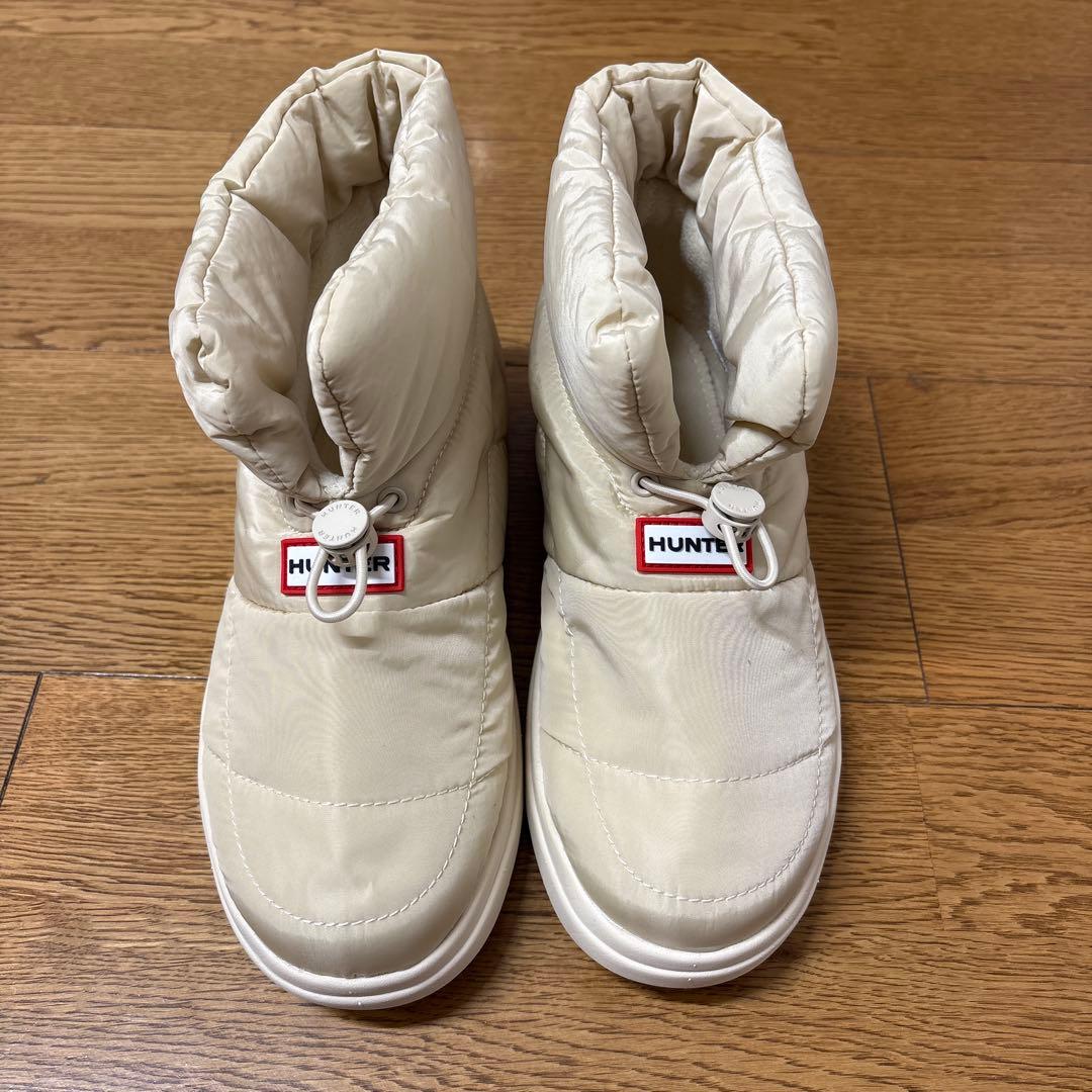 HUNTERハンターイン/アウト パファー ブーティ　ブーツ 25cm