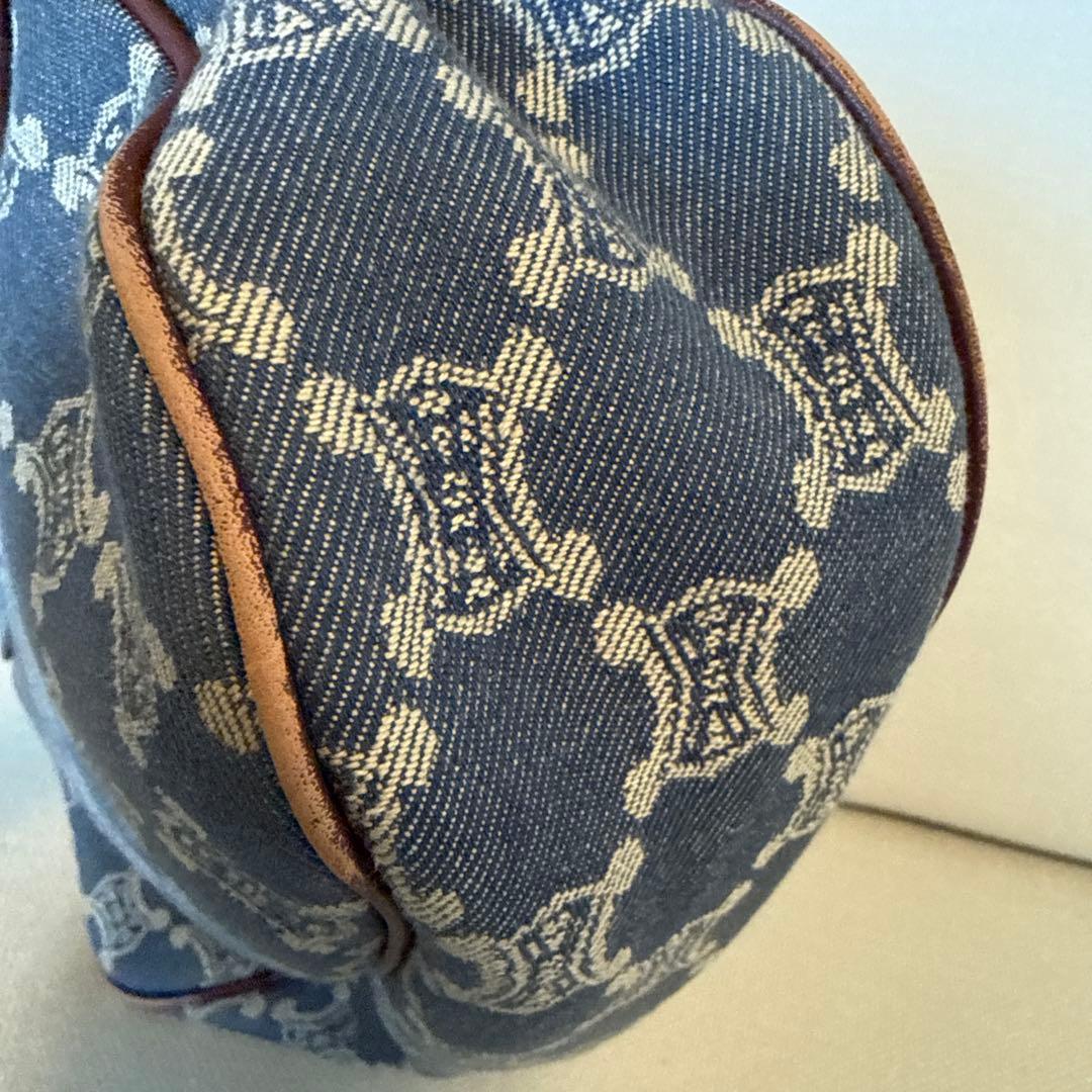 セリーヌ　デニムパリマカダムワンショルダーバッグ