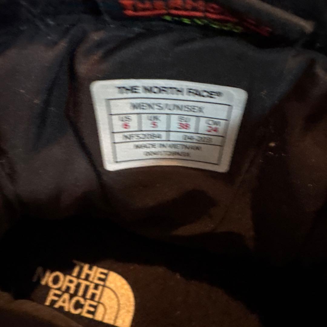 ノースフェイスブーツブラック