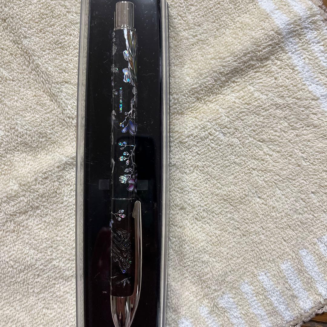 韓国伝統工芸螺鈿風ボールペン