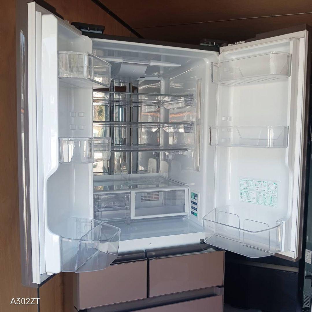 D08A8 設置まで対応 SHARP　自動製氷機能付き　大型冷蔵庫　455L