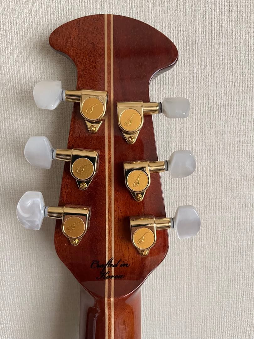 Ovation custom Eliteエレアコギター ブラック