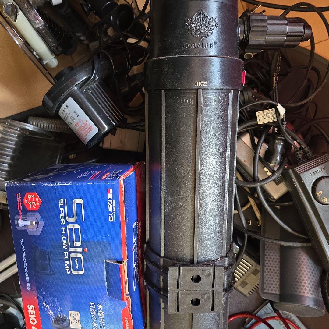 SEIO 4400 水流ポンプ 熱帯魚 用品セット coralife 殺菌灯