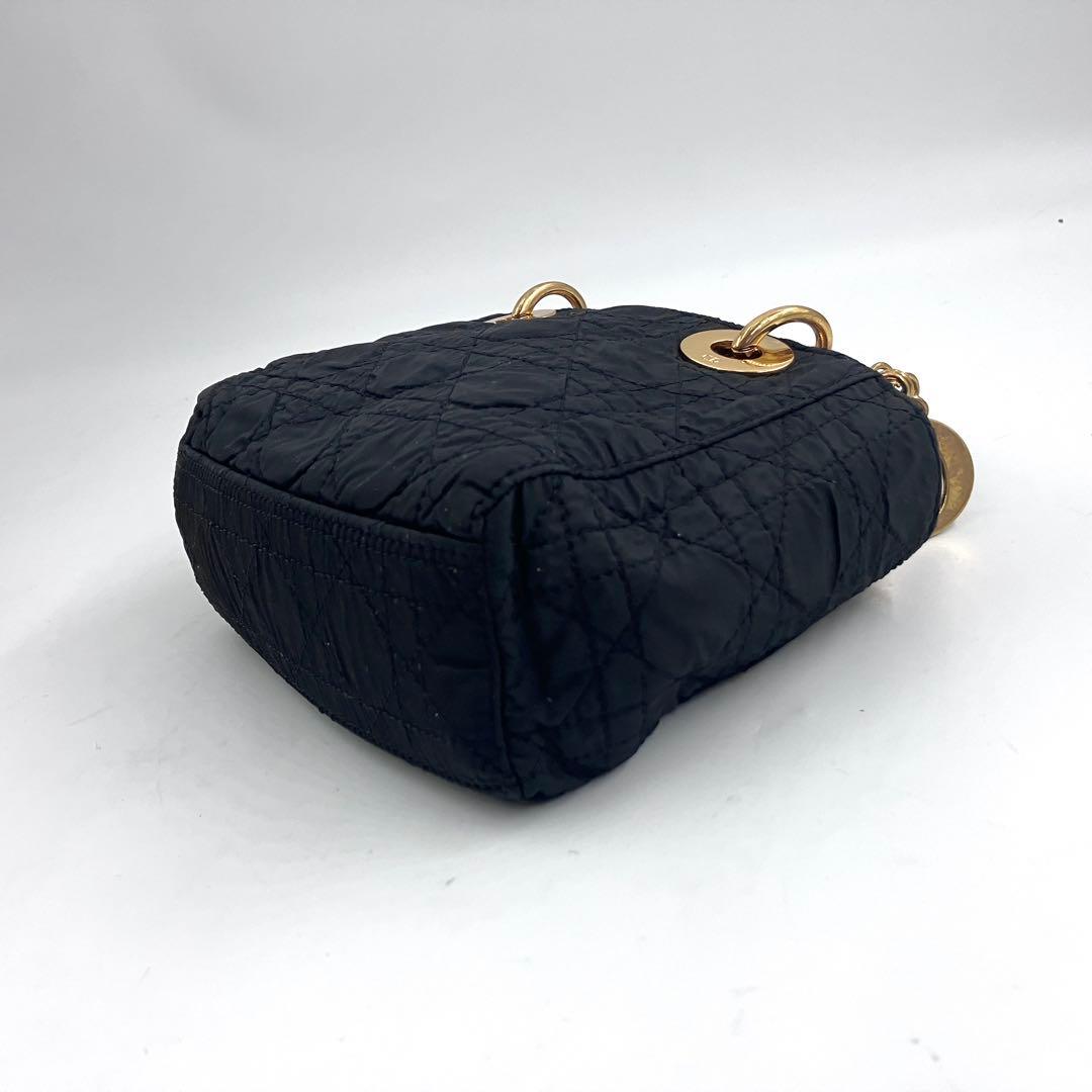 ディオール 3286ナノサイズ ミニ ハンドバッグ レディディオール 黒