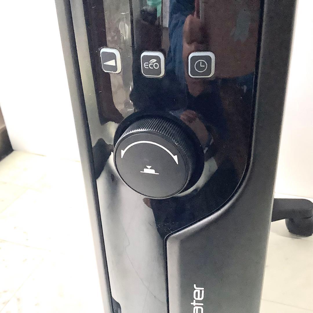 【ほぼ新品】デロンギ ダイナミックヒーター MDHU15-BK