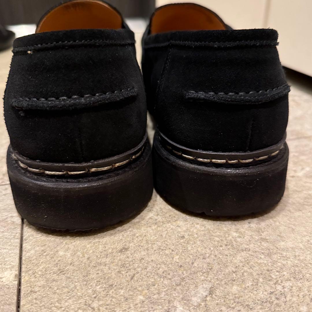 Berwick 1707 ブラックスエードローファー 5293