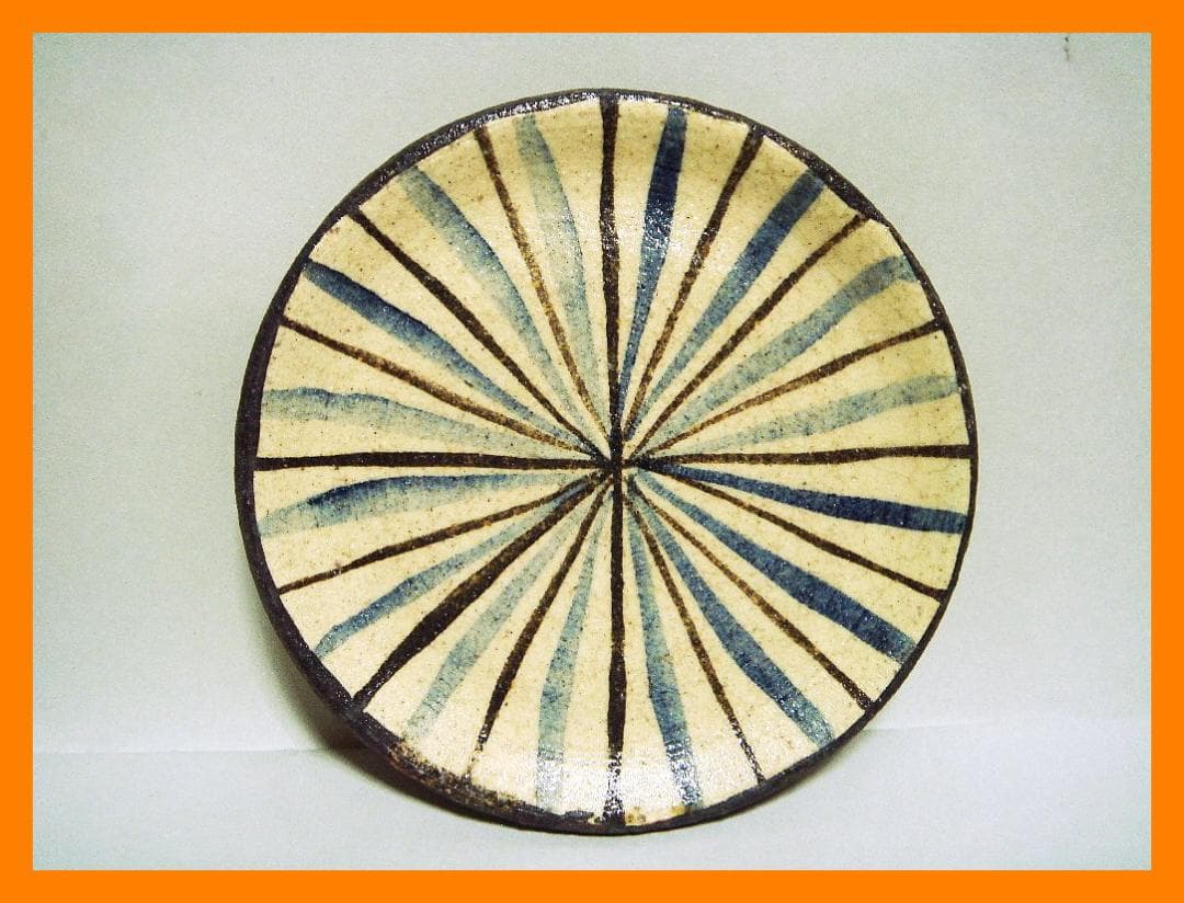 912『呉須 麦わら 豆皿 手塩皿 5枚』　/骨董品 古美術 アンティーク 古玩