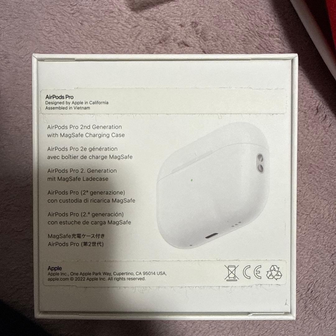 Apple AirPods Pro2第2世代 MQD83J/A 保証開始前