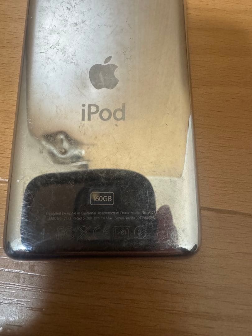 Apple アップル　アイポッド　iPod 160GB A1238