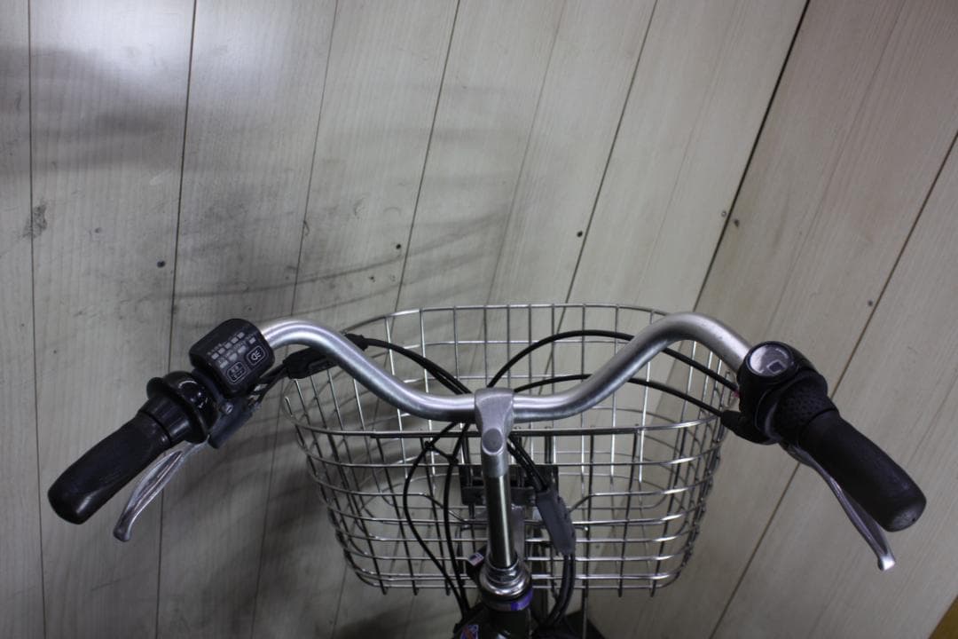 ブリヂストンフロンティアロング F6LB47 8AH 26インチ 3段LED 緑