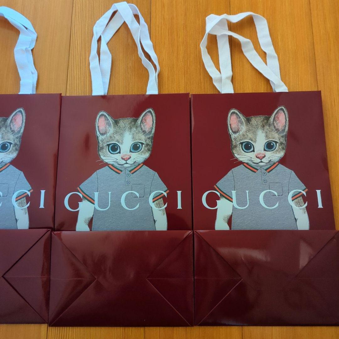 ◆新品 GUCCI ヒグチユウコ グッチ ショッパー 紙袋 3枚