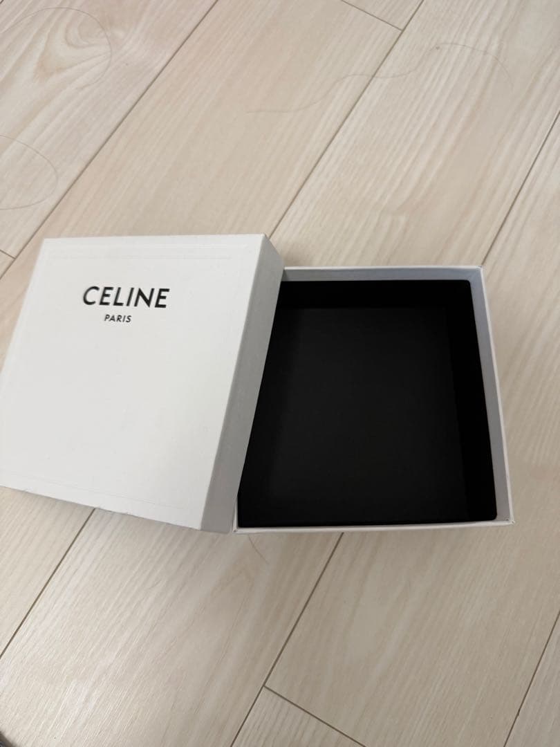 CELINE セリーヌ　ブラック ベルト ゴールドバックル