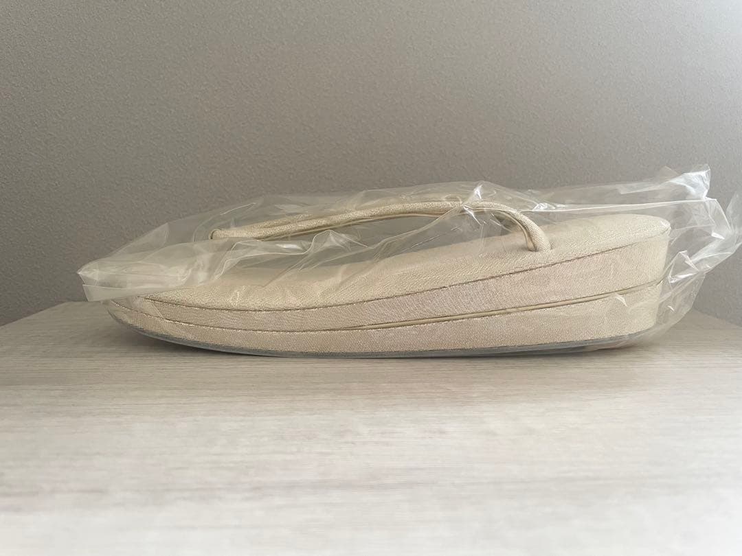 「創作御誂」　和装用バッグ　草履セット　桐箱入り