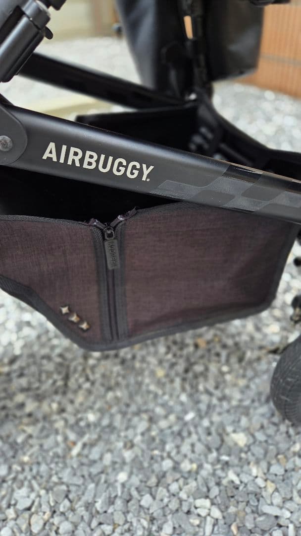 AIRBUGGY フレーム+コット+付属品　DOME3 Large ブラック