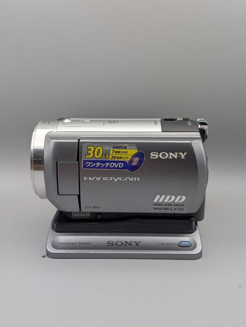 SONY ハンディカム DCR-SR60 30GB Carl Zeiss 動確済