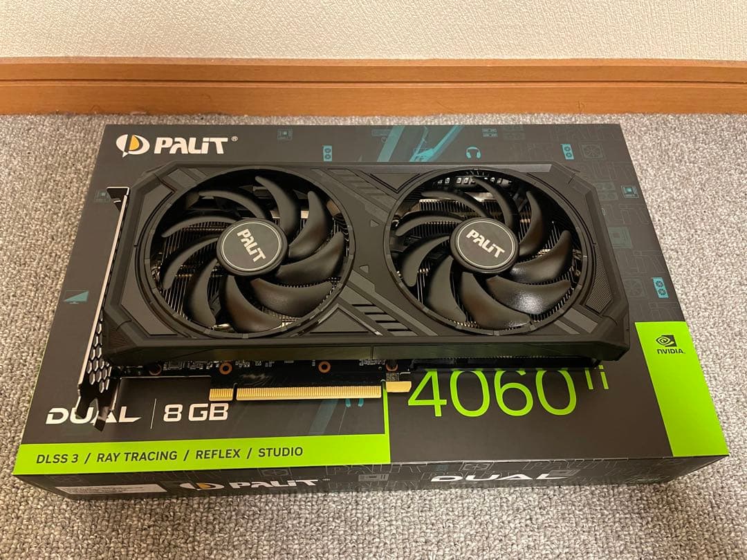 【値下げ】PALIT GeForce RTX 4060 Ti 8GB