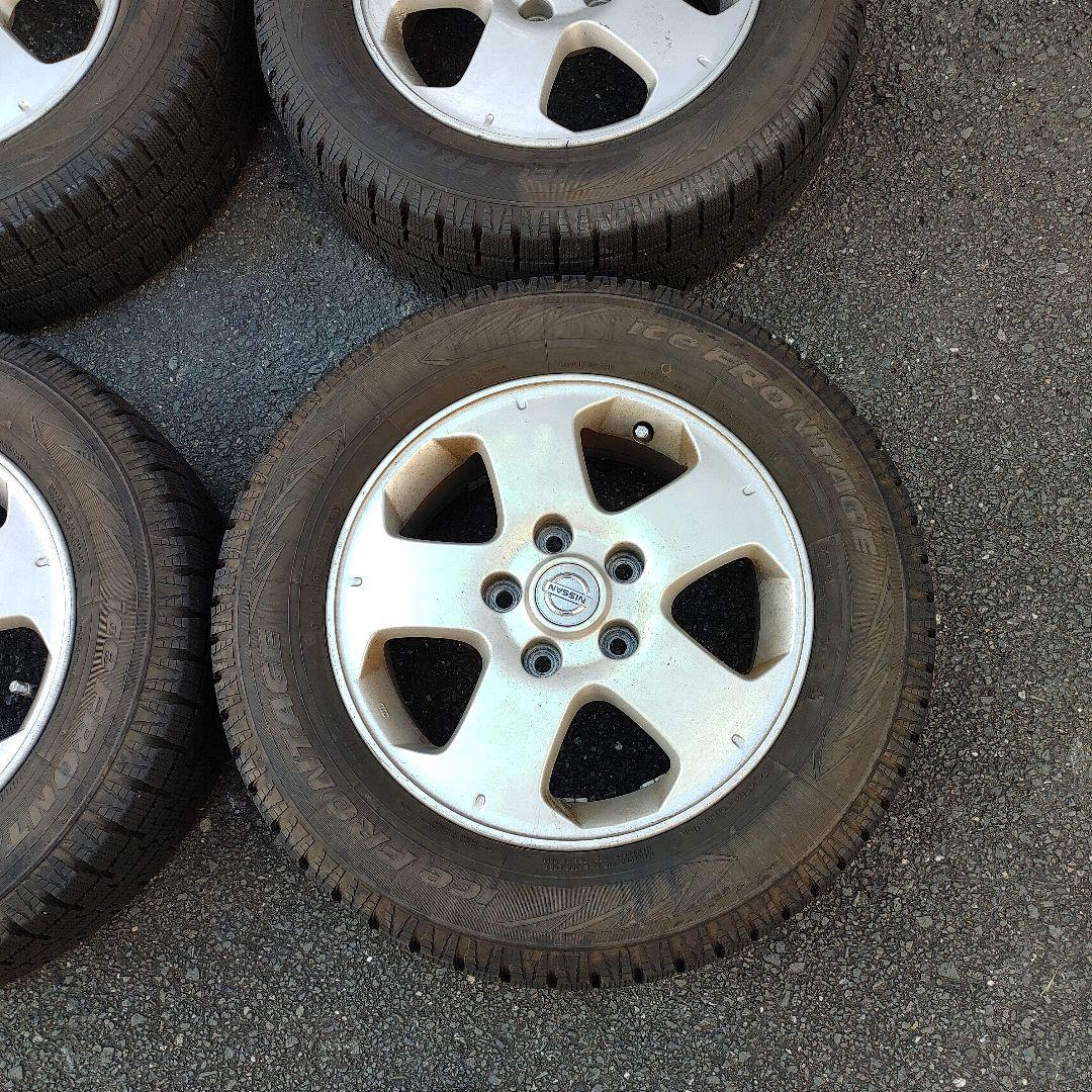C25 セレナ純正ホイール　スタッドレスタイヤ　トーヨータイヤアイスフロンテージ