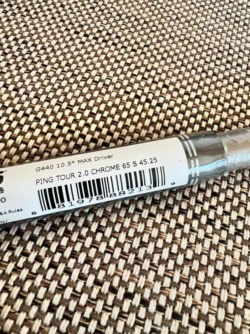 新品PING スリーブ付 TOUR 2.0 CHROME 65 S 1Wシャフト