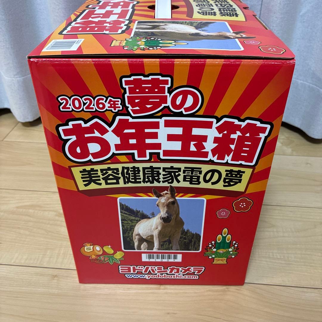 2026年 お年玉箱 美容健康家電の夢