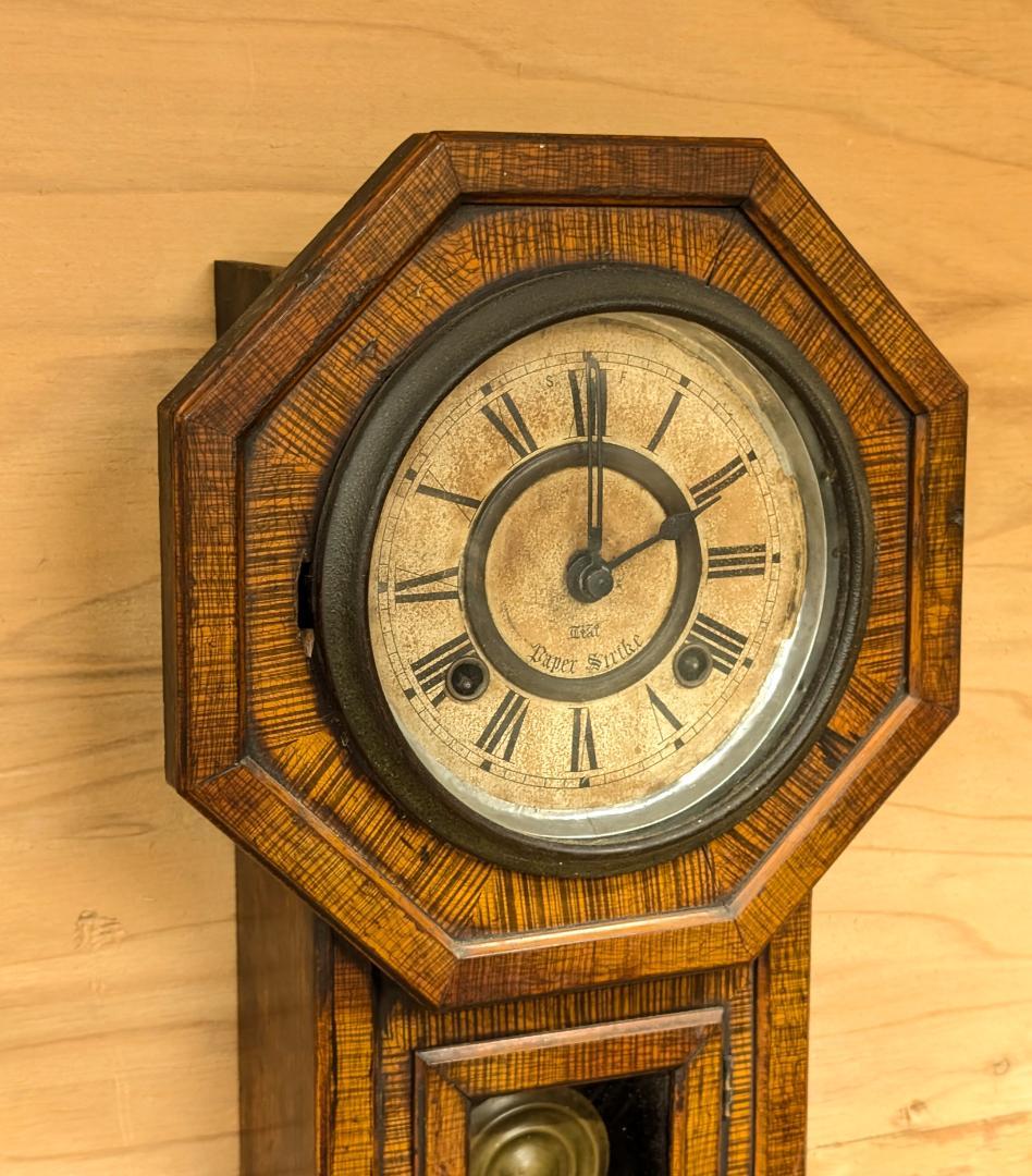 精工舎　SEIKOSHA 掛け時計　八角柱時計　アンティーク時計