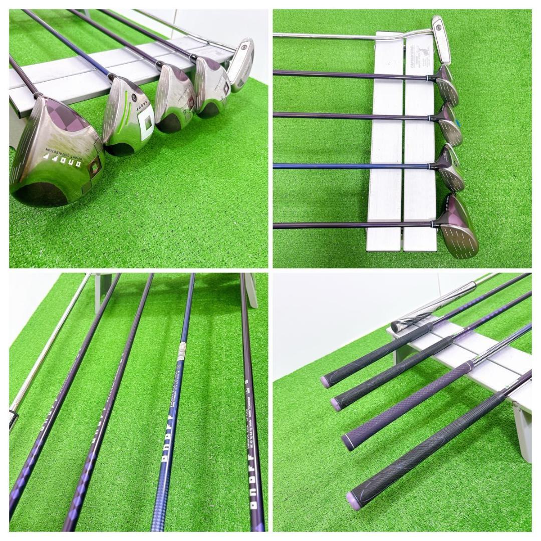 良品 ONOFF オノフ レディース　ゴルフ 11本　セット L 初心者