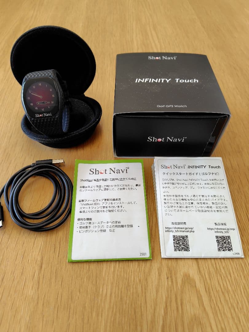 ラウンド用品・アクセサリー Shot Navi INFINITY Touch Black