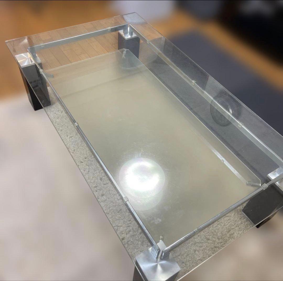 ⭐︎そのまま発送組み立て不要⭐︎ ニトリ　モダン ガラス センターテーブル　事務所