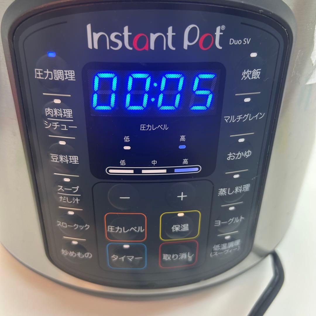 a7-33 Instant Pot Duo SV マルチ電気圧力鍋 5.7L