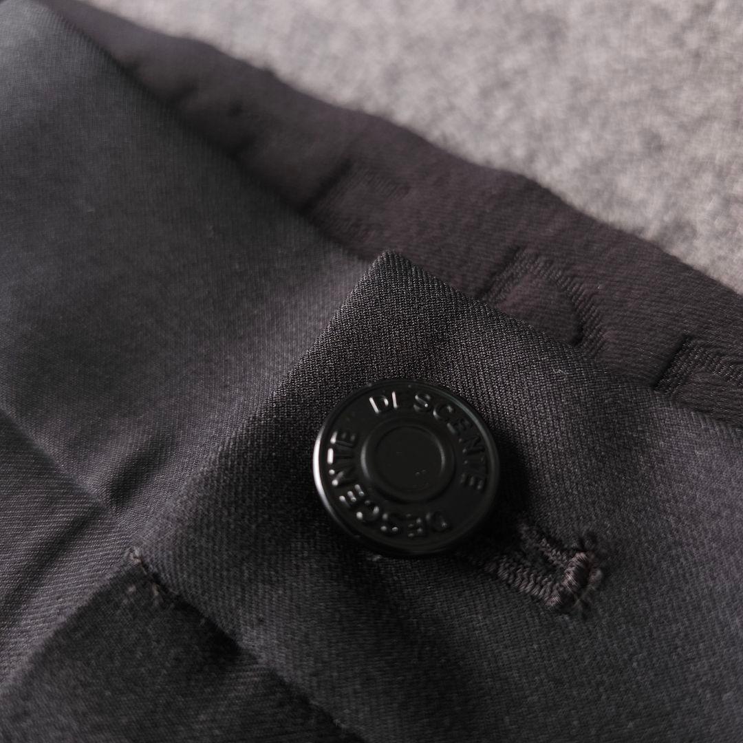 近年モデル デサントゴルフ ストレッチ素材ゴルフパンツ 黒 O LL大きいサイズ