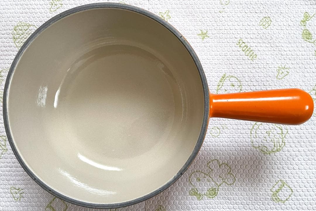LE CREUSET 18cm片手鍋 未使用 オレンジ ル・クルーゼ ソースパン